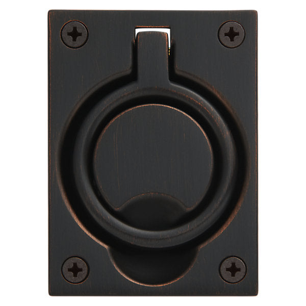 Baldwin Hardware Jaladera de Anillo Empotrada 0395 — Bronce veneciano
