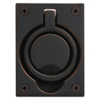 Baldwin Hardware Jaladera de Anillo Empotrada 0395 — Bronce veneciano