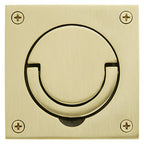 Baldwin Hardware Jaladera de Anillo Empotrada 0397 — Acabado 060