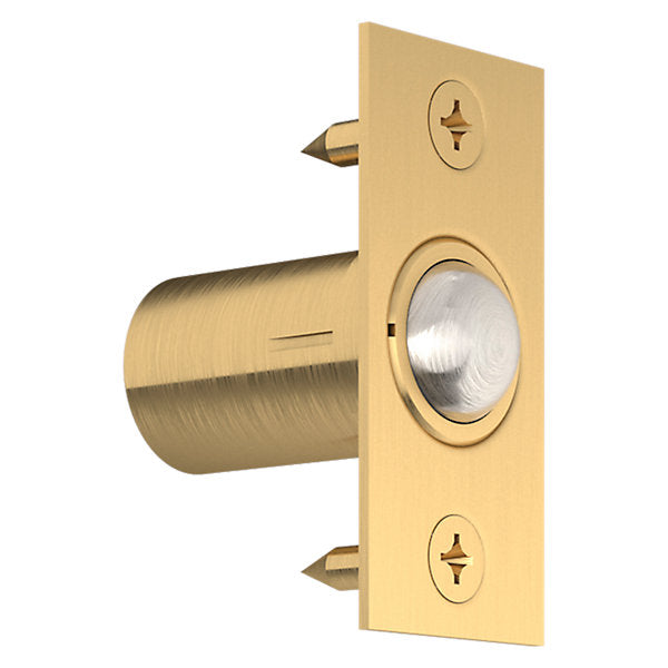 Baldwin Hardware Retén de Bola Ajustable 0426 — Latón satinado Lifetime