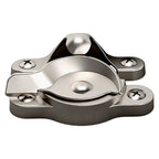 Baldwin Hardware Cerradura de Ventana 0452 — Níquel satinado Lifetime