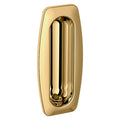 Baldwin Hardware Sliding Jaladera de Puerta 0458 — Latón pulido Lifetime (PVD)