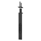 Baldwin Hardware Pasador Embutido 6 0626 — Negro satinado