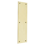 Baldwin Hardware Placa de Empuje 3X12 2121 — Latón sin laca