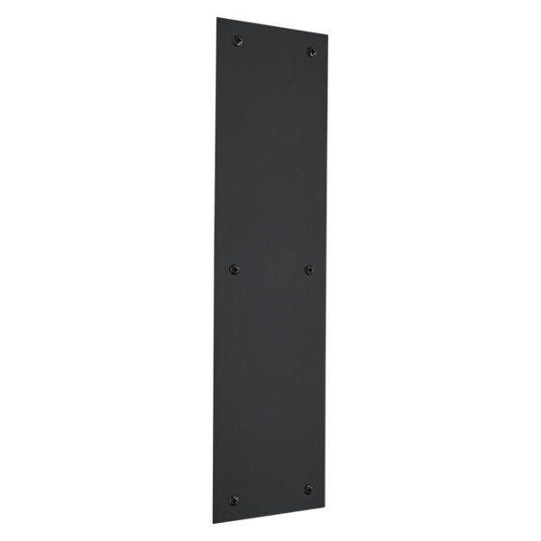 Baldwin Hardware Placa de Empuje 3X12 2121 — Negro satinado