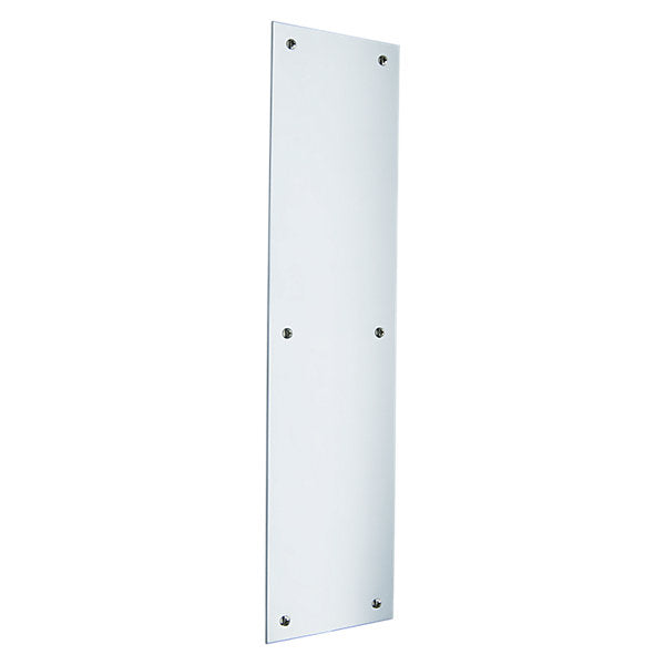 Baldwin Hardware Placa de Empuje 3.5X15 2123 — Cromo pulido