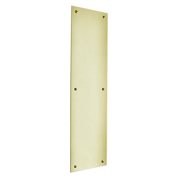 Baldwin Hardware Placa de Empuje 4X16 2124 — Latón pulido Lifetime (PVD)