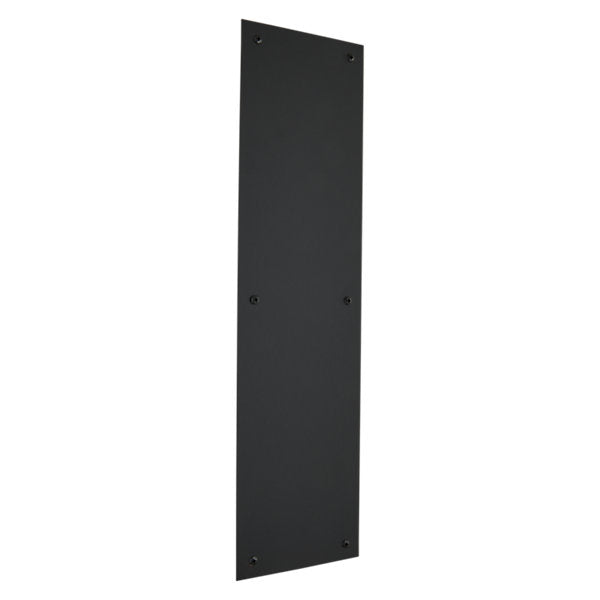Baldwin Hardware Placa de Empuje 4X16 2124 — Negro satinado