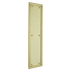 Baldwin Hardware Placa de Empuje 2280 — Latón satinado Lifetime