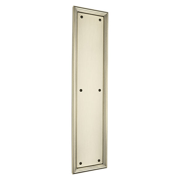 Baldwin Hardware Placa de Empuje 2280 — Acabado 050