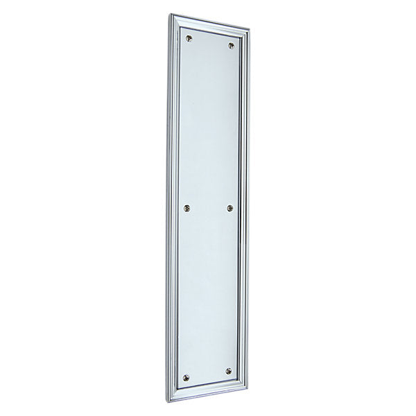 Baldwin Hardware Placa de Empuje 2280 — Cromo pulido