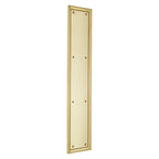Baldwin Hardware Placa de Empuje 2281 — Latón sin laca