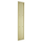 Baldwin Hardware Placa de Empuje 2281 — Latón satinado Lifetime