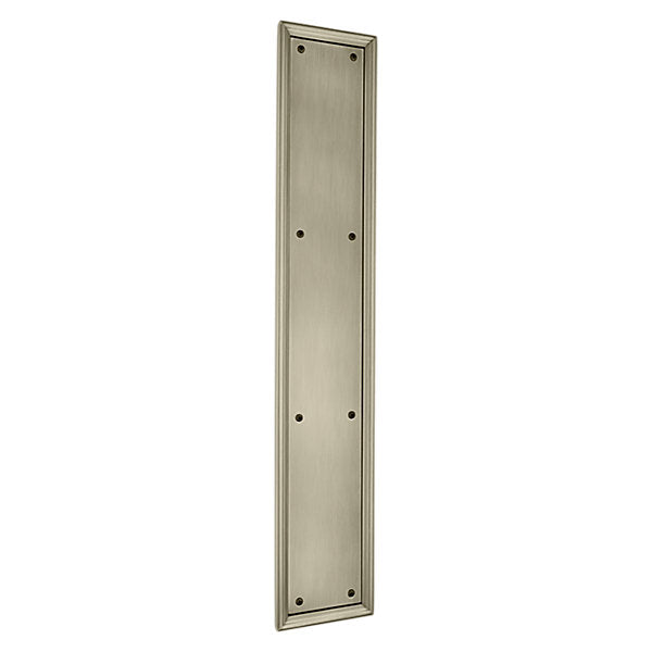 Baldwin Hardware Placa de Empuje 2281 — Acabado 050