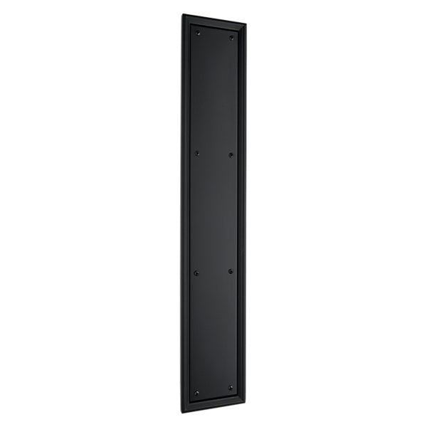 Baldwin Hardware Placa de Empuje 2281 — Negro satinado