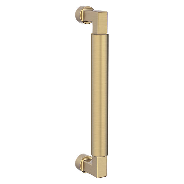Baldwin Hardware Jaladera de Puerta 8IN 2579 — Latón satinado Lifetime