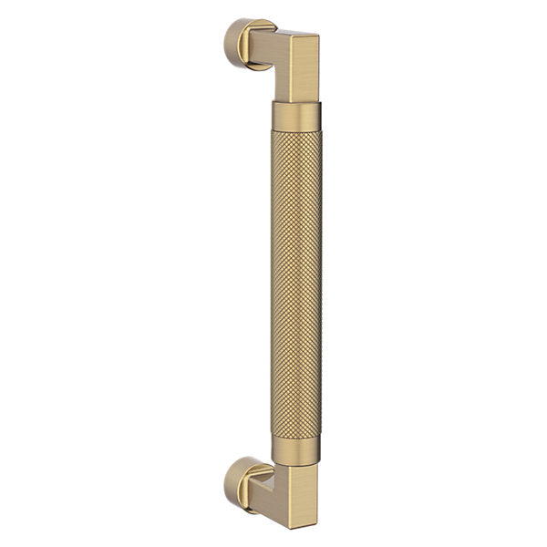 Baldwin Hardware Jaladera de Puerta 8IN Knurled 2580 — Acabado 060