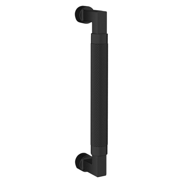 Baldwin Hardware Jaladera de Puerta 8IN Knurled 2580 — Acabado 402