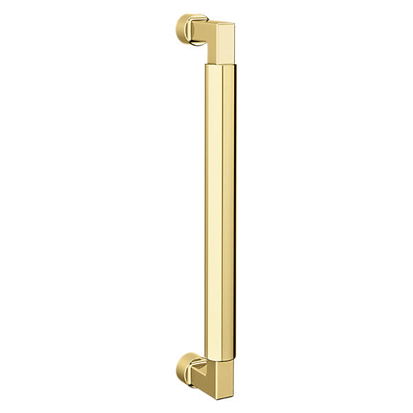 Baldwin Hardware Jaladera de Puerta 10IN 2581 — Latón sin laca