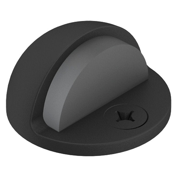 Baldwin Hardware Tope de Piso 4000 — Negro satinado