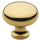 Baldwin Hardware Classic Perilla de Gabinete 1.25" Dia 4706 — Latón sin laca