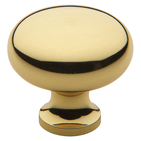 Baldwin Hardware Classic Perilla de Gabinete 1.25" Dia 4706 — Latón sin laca