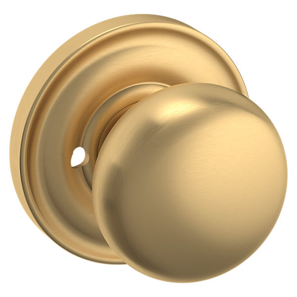 Baldwin Hardware Perilla 5000 con Roseta 5048 — Latón vintage — Privacidad