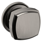 Baldwin Hardware Perilla 5011 con Roseta 5058 — Níquel grafito Lifetime — Privacidad