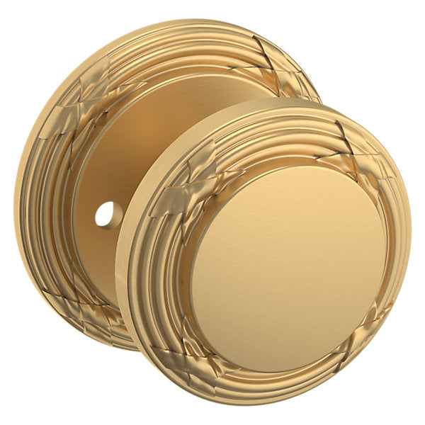 Baldwin Hardware Perilla 5013 con Roseta 5021 — Latón vintage — Privacidad