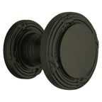 Baldwin Hardware Perilla 5013 con Roseta 5021 — Negro satinado — Dummy completo