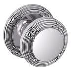 Baldwin Hardware Perilla 5013 con Roseta 5021 — Cromo pulido — Dummy completo