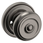 Baldwin Hardware Perilla 5020 Colonial con Roseta 5048 — Níquel grafito Lifetime — Privacidad