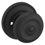 Baldwin Hardware Perilla 5020 Colonial con Roseta 5048 — Negro satinado — Privacidad