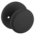 Baldwin Hardware Perilla 5023 con Roseta R016 — Negro satinado — Privacidad