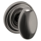 Baldwin Hardware Perilla 5025 con Roseta 5048 — Níquel grafito Lifetime — Paso