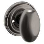 Baldwin Hardware Perilla 5025 con Roseta 5048 — Níquel grafito Lifetime — Privacidad