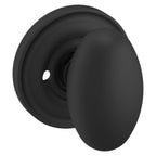 Baldwin Hardware Perilla 5025 con Roseta 5048 — Negro satinado — Privacidad
