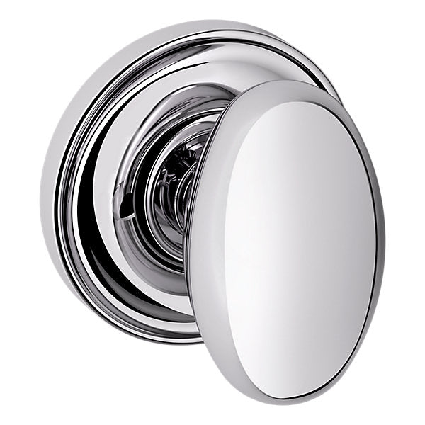 Baldwin Hardware Perilla 5025 con Roseta 5048 — Cromo pulido — Privacidad