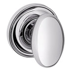 Baldwin Hardware Perilla 5025 con Roseta 5048 — Cromo pulido — Privacidad