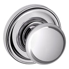 Baldwin Hardware Perilla 5030 con Roseta 5048 — Cromo pulido — Paso