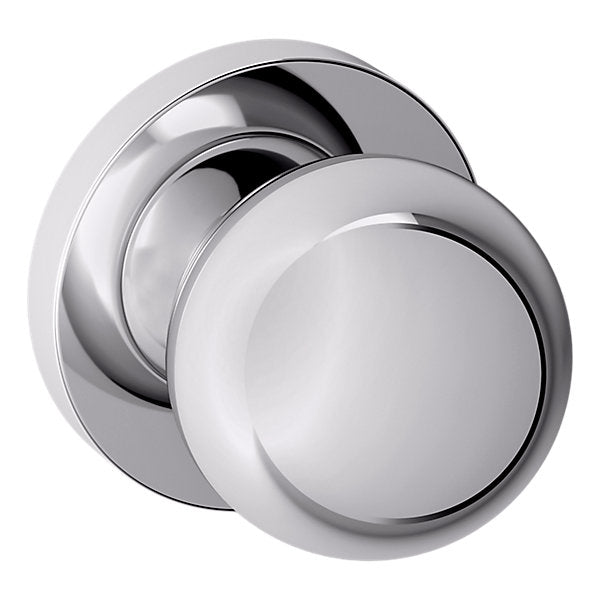 Baldwin Hardware Perilla 5041 con Roseta 5046 — Cromo pulido — Paso