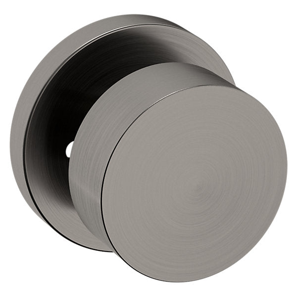 Baldwin Hardware Perilla 5055 con Roseta 5046 — Níquel grafito Lifetime — Privacidad