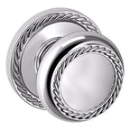 Baldwin Hardware Perilla 5064 con Roseta 5004 — Cromo pulido — Paso