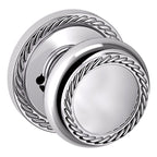 Baldwin Hardware Perilla 5064 con Roseta 5004 — Cromo pulido — Privacidad