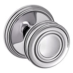Baldwin Hardware Perilla 5066 con Roseta 5078 — Cromo pulido — Paso