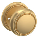 Baldwin Hardware Perilla 5068 con Roseta 5070 — Latón vintage — Privacidad