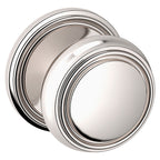 Baldwin Hardware Perilla 5068 con Roseta 5070 — Níquel pulido Lifetime — Paso