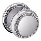 Baldwin Hardware Perilla 5068 con Roseta 5070 — Cromo pulido — Dummy completo