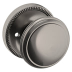 Baldwin Hardware Perilla 5069 con Roseta 5076 — Níquel grafito Lifetime — Privacidad