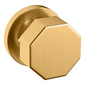 Baldwin Hardware Perilla 5073 con Roseta 5046 — Latón satinado Lifetime — Privacidad